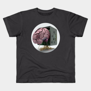 Computer-brain Kids T-Shirt